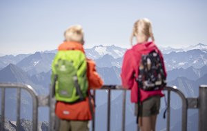 Panoramaterrasse am Hintetuxer Gletscher