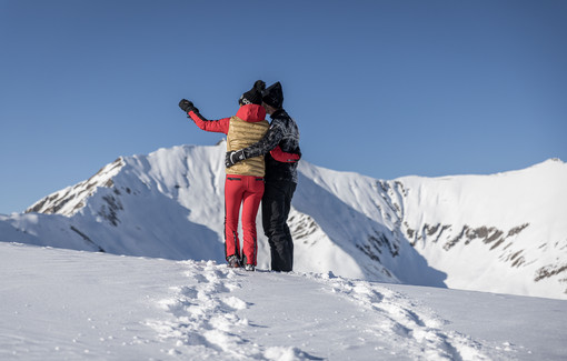 Spaß im Schnee im Tuxertal
