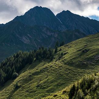 wunderschöne Alpenlandschaft wunderschöne Alpenlandschaft