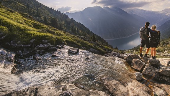 Schlegeisstausee alpine road Schlegeisstausee alpine road