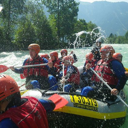 Rafting in Tux Rafting in Tux