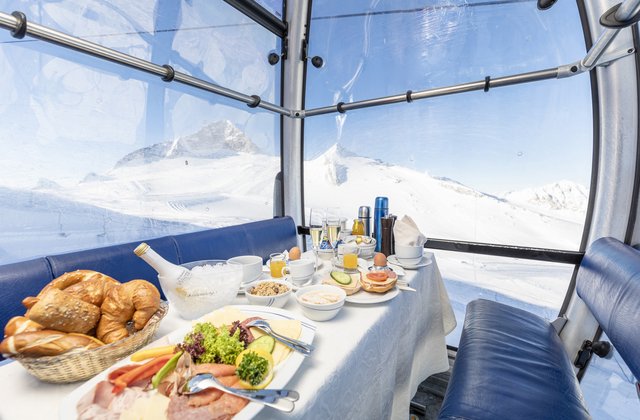 Klassisches Gondelfrühstück Klassisches Gondelfrühstück